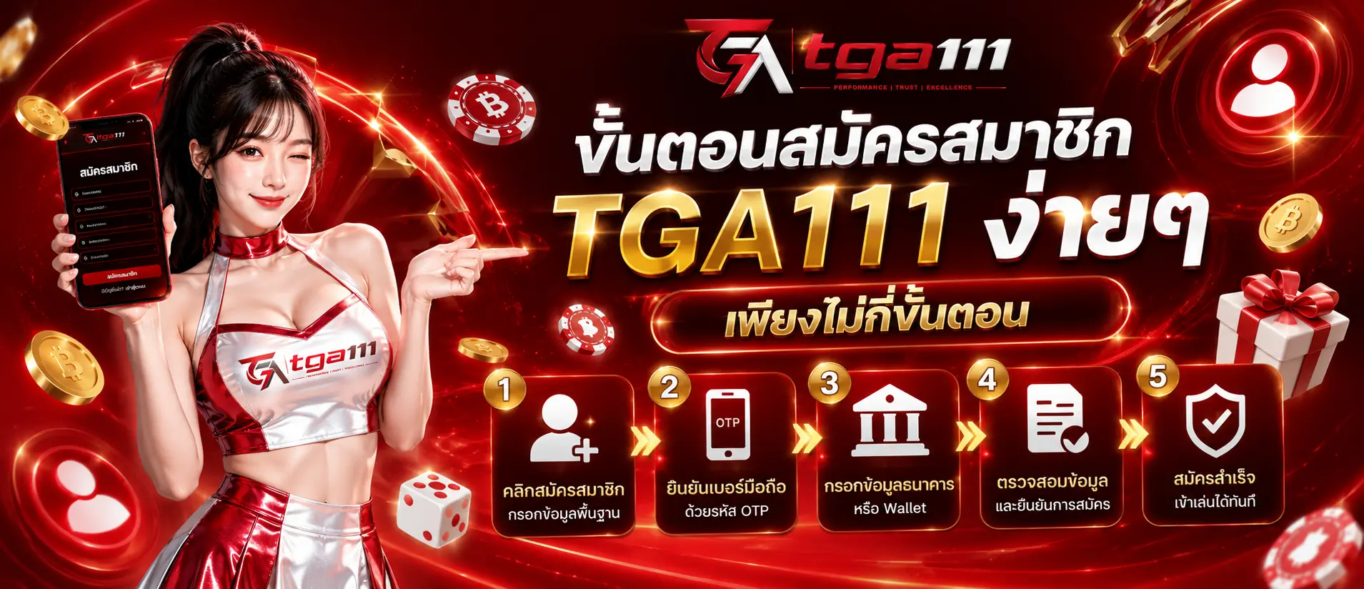 ขั้นตอนสมัครสมาชิก TGA111